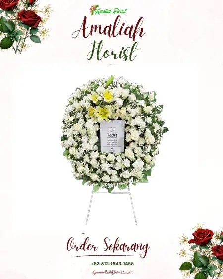 Krans Bunga Duka Ngampeldento